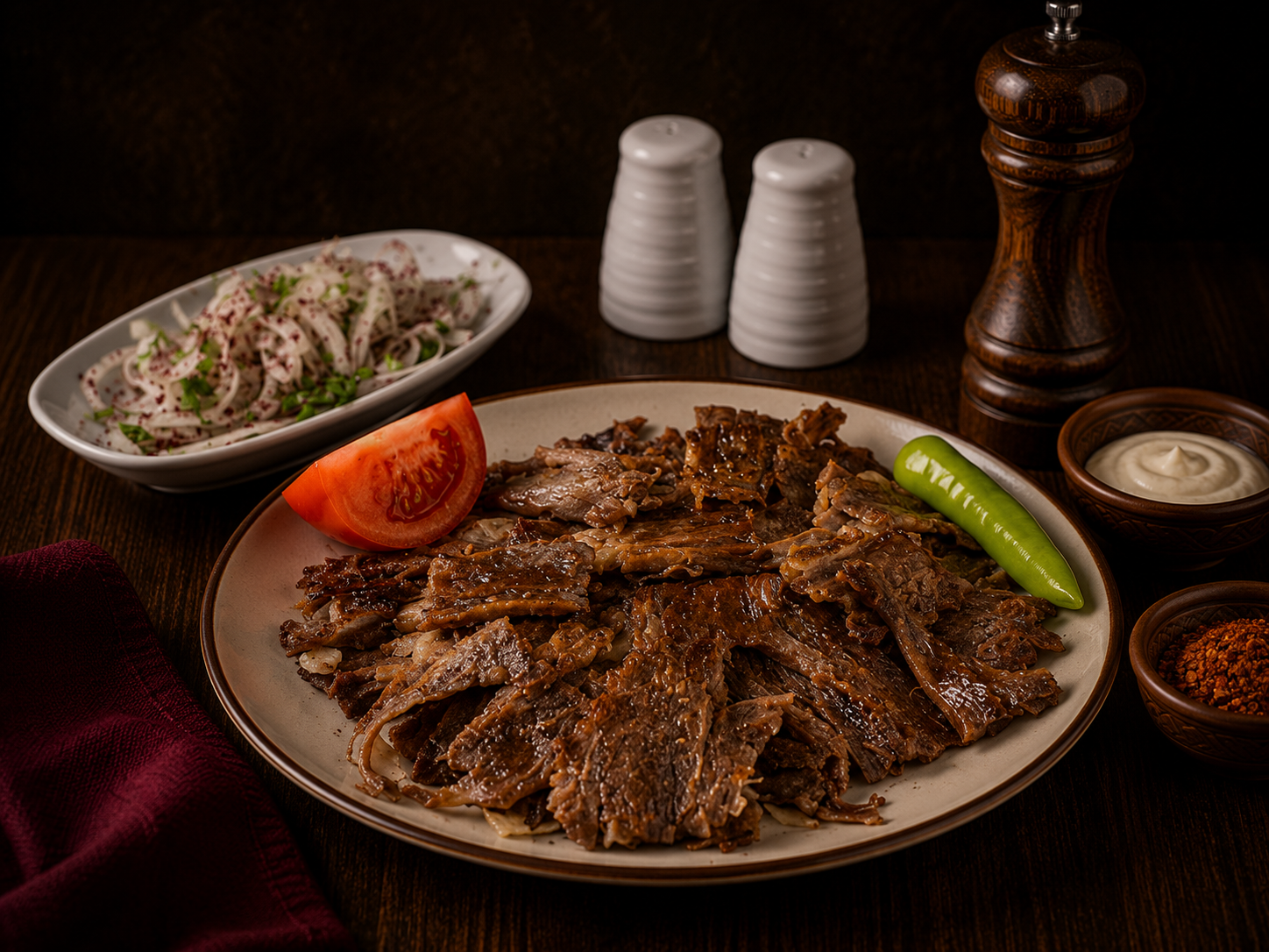 Sade Et Döner Porsiyon